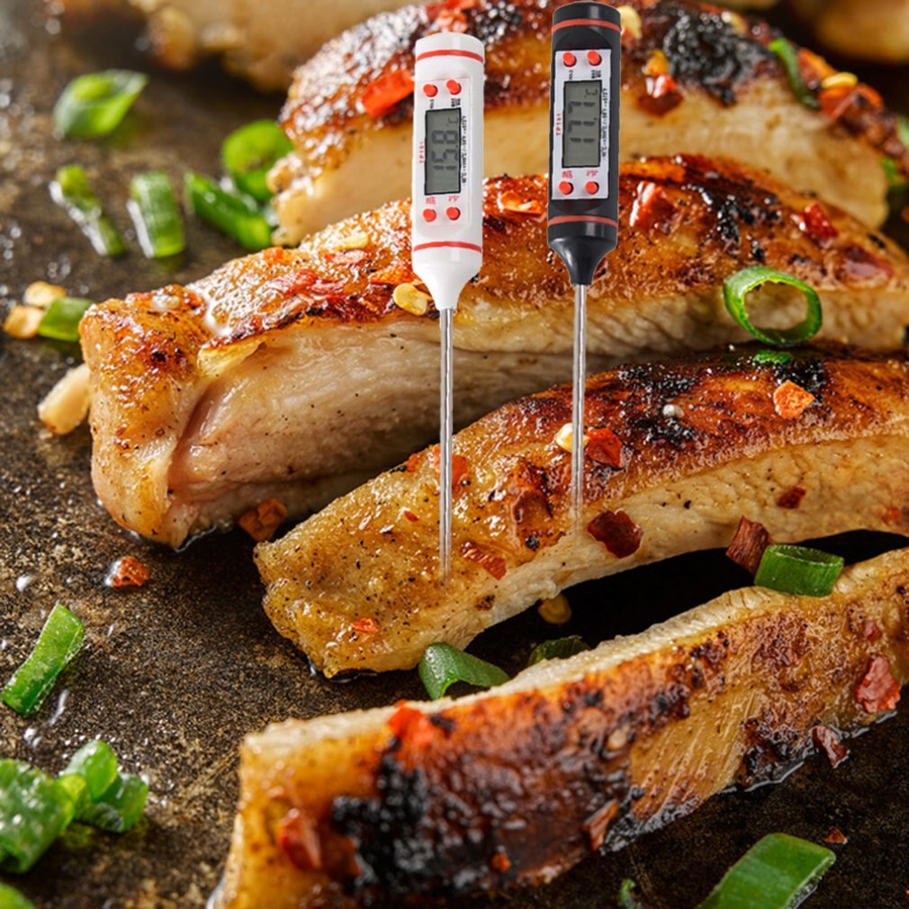 Küche sonde Thermometer edelstahl Thermometer Grill gabel Thermometer öl temperatur Meter tp101 lebensmittel Thermometer