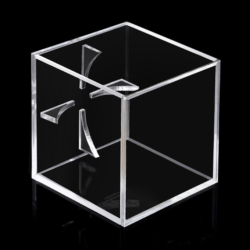 1 stück baseball-aufbewahrungsbox, praktischer transparenter displayständer, acrylbox für tennisbälle, softbälle und tischtennisbälle