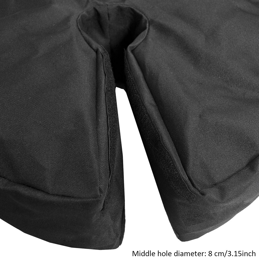 Sombrilla desmontable de 46cm para exteriores, Base de paraguas, bolsa de peso, exhibidor publicitario, sacos de arena de fijación, a prueba de viento
