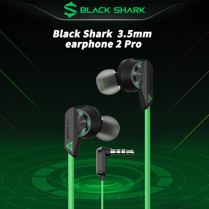 Auricolari originali Black Shark 3.5mm Pro per Smartphone Huawei Xiaomi Samsung