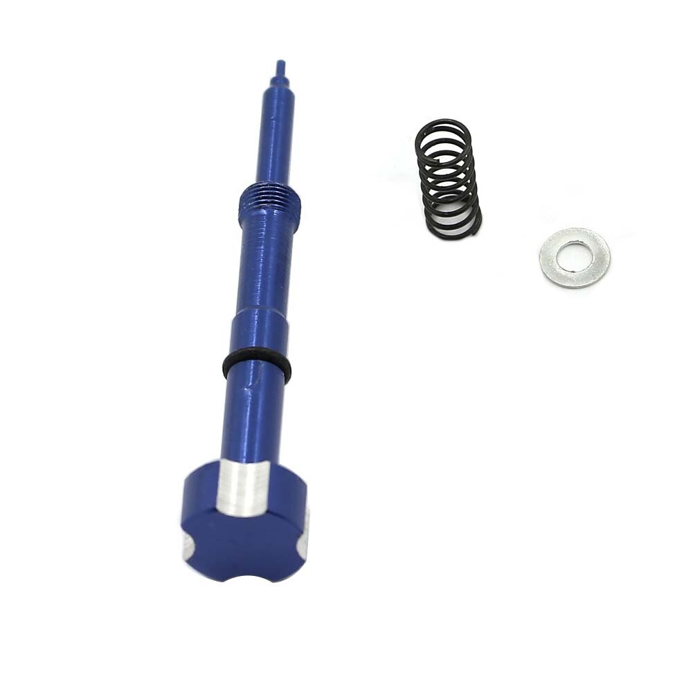 Tornillo ajustador de mezcla de combustible y aire fácil para carburador Yamaha WR250F WR426F WR450F YFZ450, compatible con todos los carburadores Keihin FCR y FCR-MX: Azul