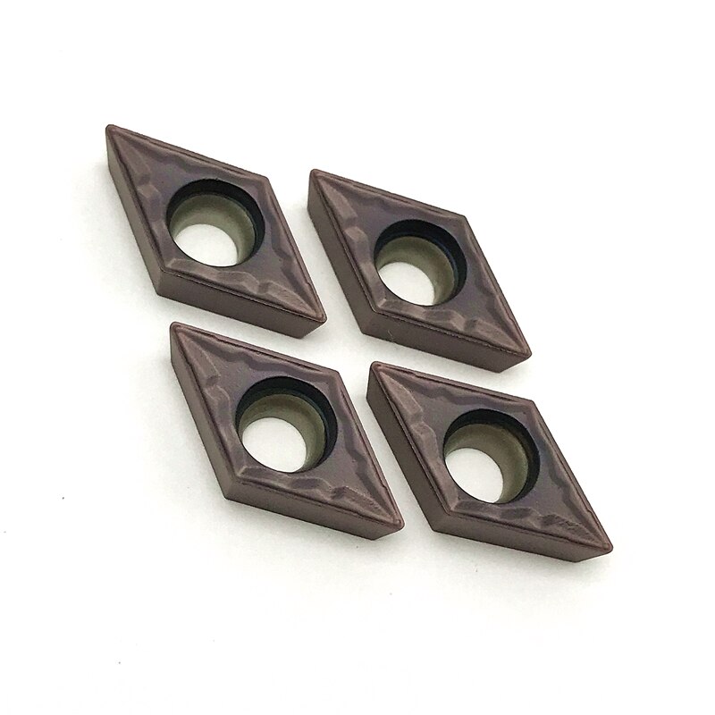 DCMT070204 DCMT11T304 DCMT11T308 Hardmetalen Wisselplaten Interne Draaigereedschap Hoge Draaiwisselplaten Cnc Metaal Draaibank Tool