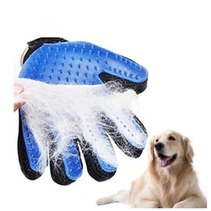 Chien Toilettage Gants En Silicone Chat Peigne Brosse Gants Animaux Bain Nettoyage Rejet Produits Capillaires Peigne