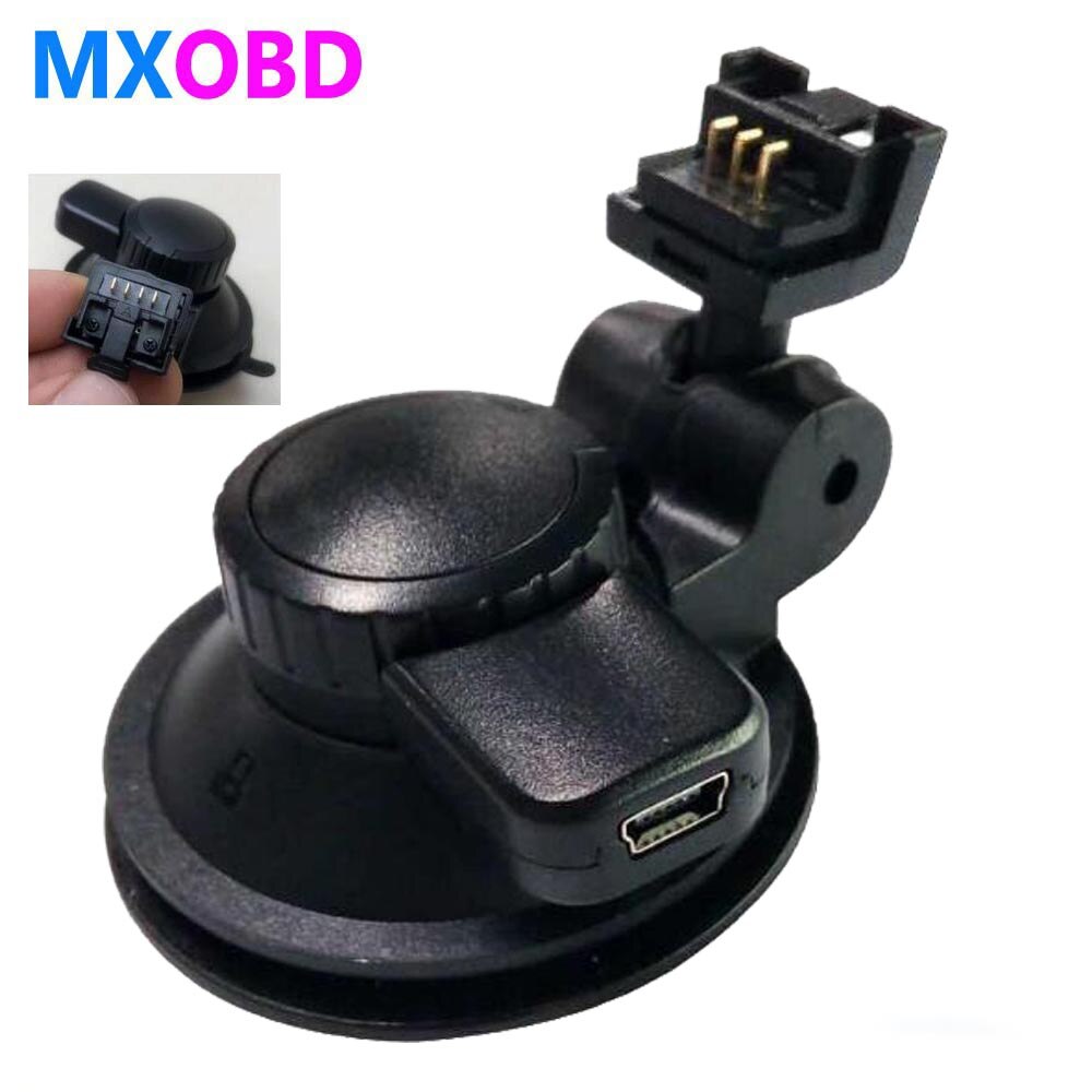 3pin 4pin Hoofd Zuignap Beugel met USB Lader Poort Auto DVR GPS Houder voor Dash Cam F8 BL950A BL960 BL960D Rijden Recorder