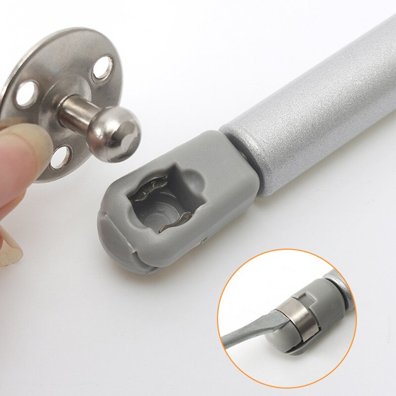 100N 10kg Cabinet Hinges Furniture Gas Spring Kitchen Cupboard Door Lift Support Lid Stays Soft Close Open Cabient Hardware