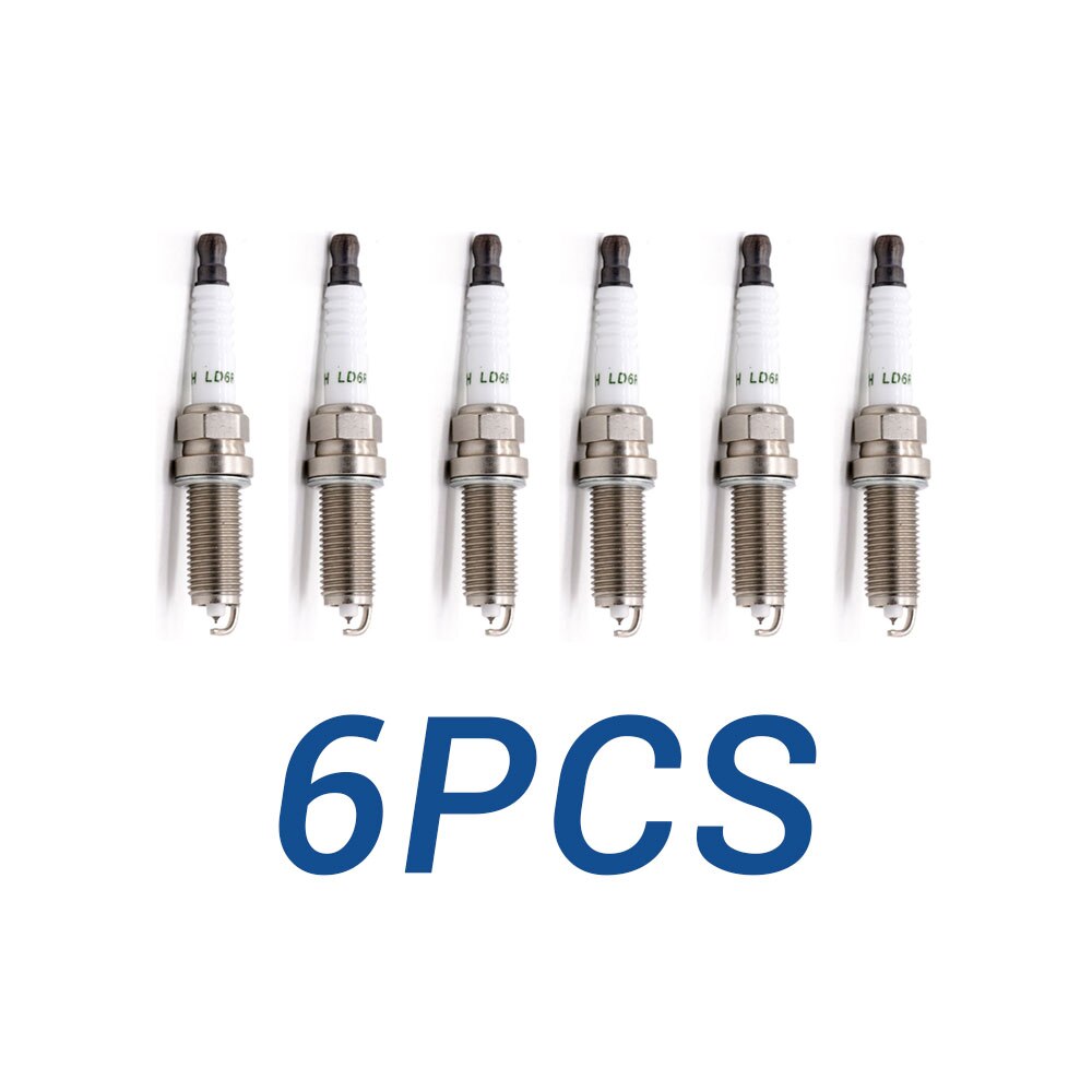 Bougie d&#39;allumage en Iridium platine LD6RTIP, pour Denso SC20HR11, pour Toyota Corolla Prius Yaris Matrix RAV4 Nissan Sentra Frontier Mini: 6 pieces LD6RTIP