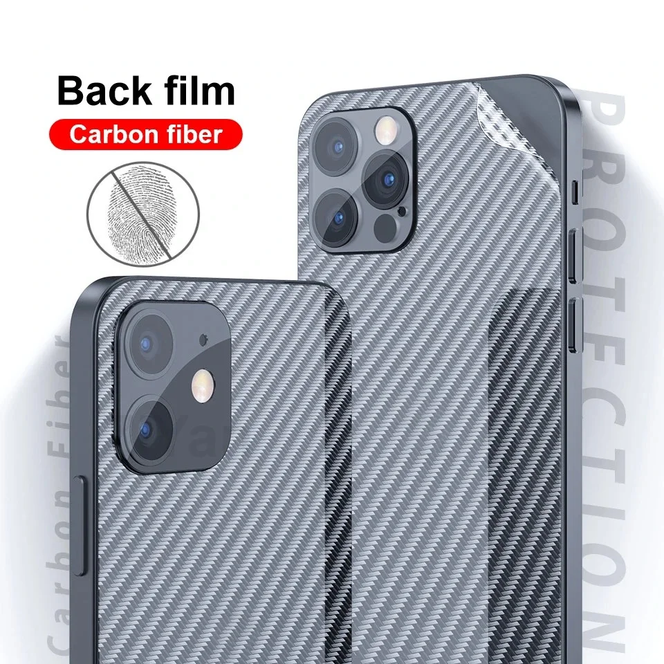 5Pcs Carbon Fiber Film For Samsung Galaxy A55 5G A35 A15 A25 A24 A54 A14 A34 A53 A73 A33 A13 A23 Back Sreen Protector