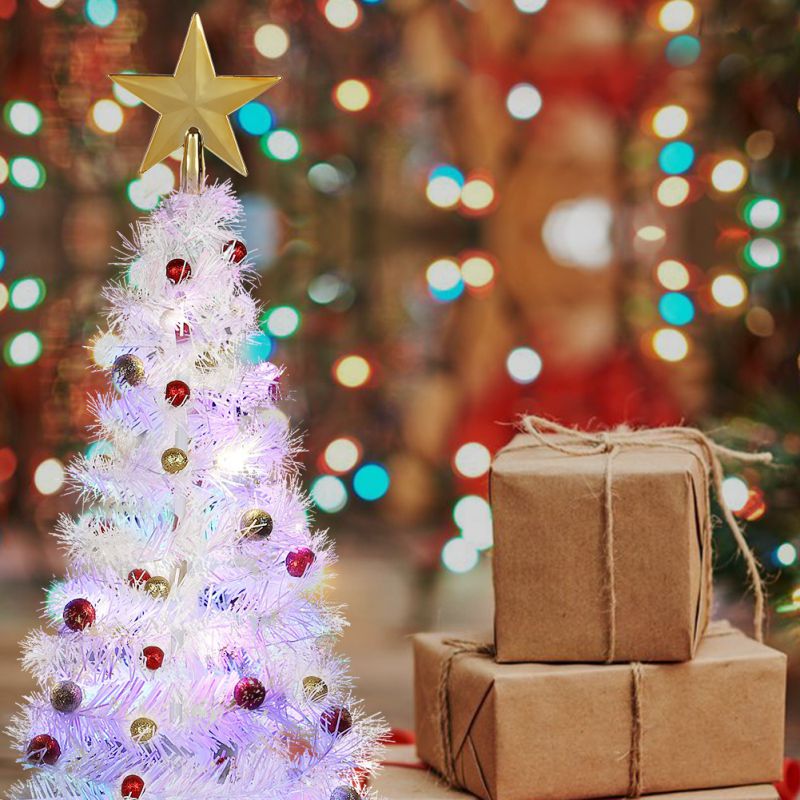 Led Licht Vouwen Kerstboom Voor Kinderen Stof Witte Kerstboom Decoratie Voor Kinderen \ 'S Kamer