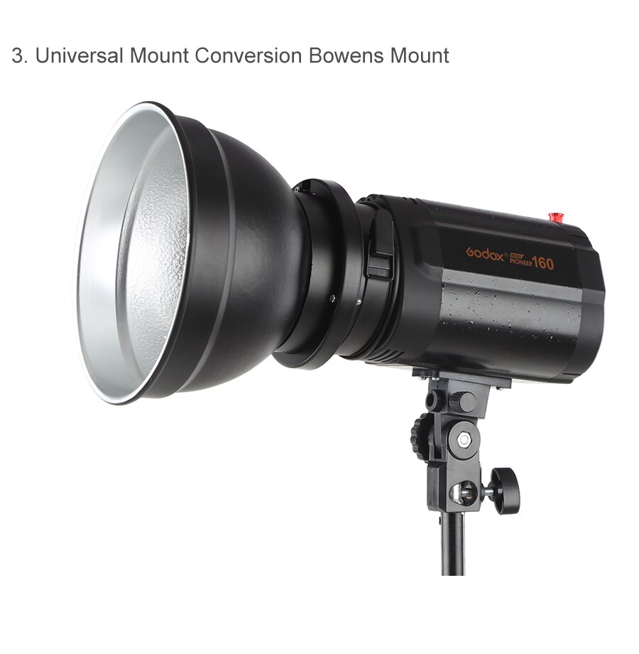 Adaptateur Profoto Vers Bowens - Pour Flashs Studio - Montage Facile - 15,5 X 15 X 11 Cm, 375 G - Métal Et Plastique
