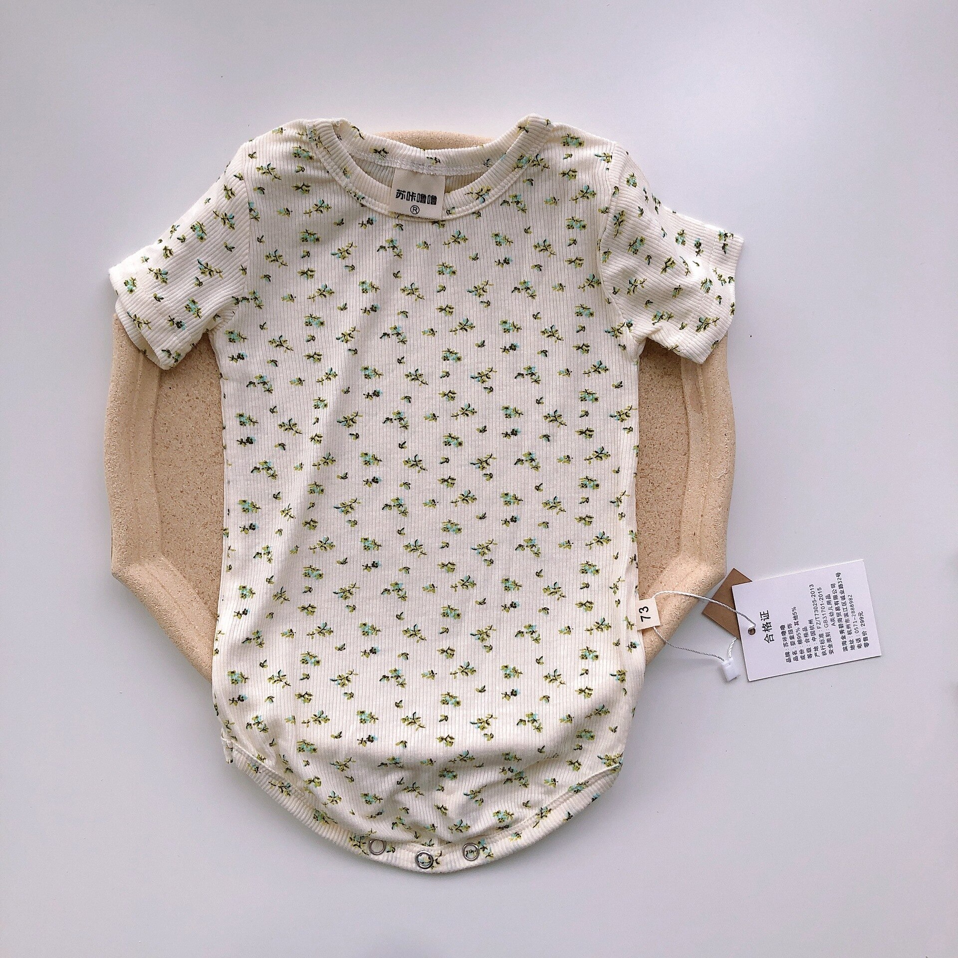 Monos con manga corta para niños recién nacidos, mono de punto, ropa de verano, 0 a 24 meses, novedad de