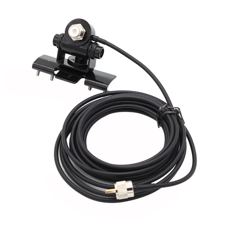 RB-400 Auto Antenne Halterung + 5M PL259 Stecker Verlängern Kabel Zubringer Kabel für Handy, Mobiltelefon Radio TH-9800 BJ-218 KT8900: Ursprünglich Titel