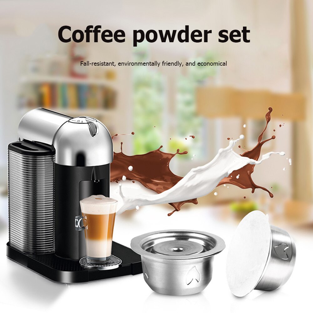 Solid Coffee Compactor Set Coffee Reusable Capsule... – Vicedeal