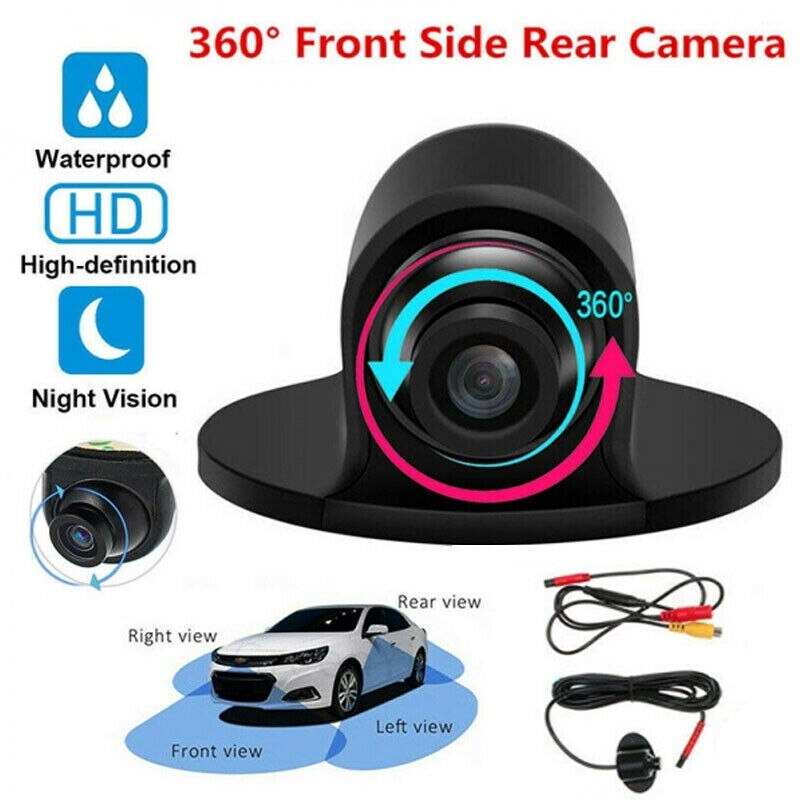 Universele Auto Achteruitrijcamera Night 360 ° Groothoek Backup Achteruitrijcamera Waterdichte Ccd Cmos Auto Backup Monitor