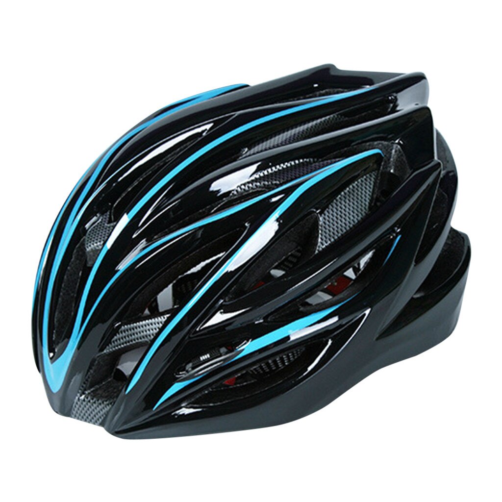 Heren fietsen racefiets mtb helm capacete da bicicleta fietshelm casco mtb fietshelm fiets casco bicicleta hombre: Blauw