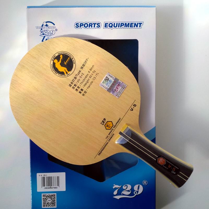 Original 729 V-5 table tennis blade table tennis racket racquet sports carbon blade fast attack with loop