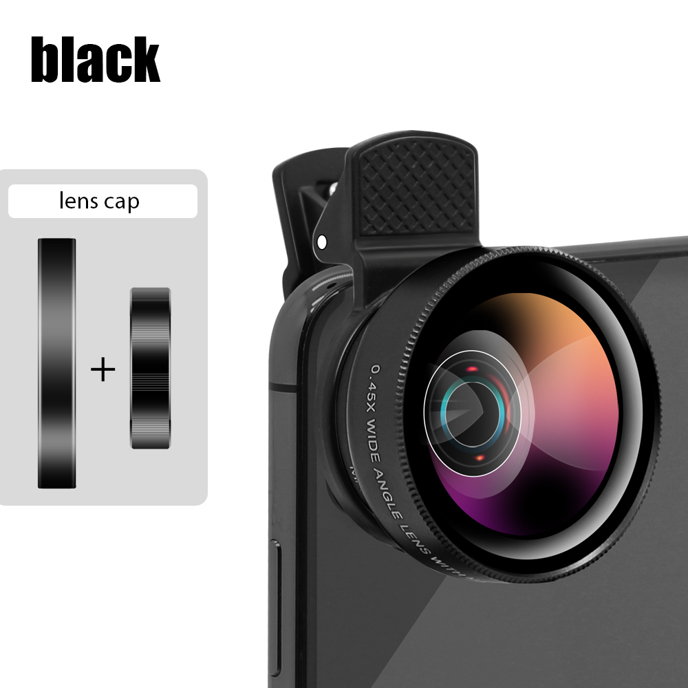 telescopio para celular lente macro para celular объектив ojo de pez xiaomi lente macro teleobjetivo para moviLente Macro para teléfono, ojo de pez, lupa para cámara de teléfono, lente de cámara de teléfono, ojo de pez