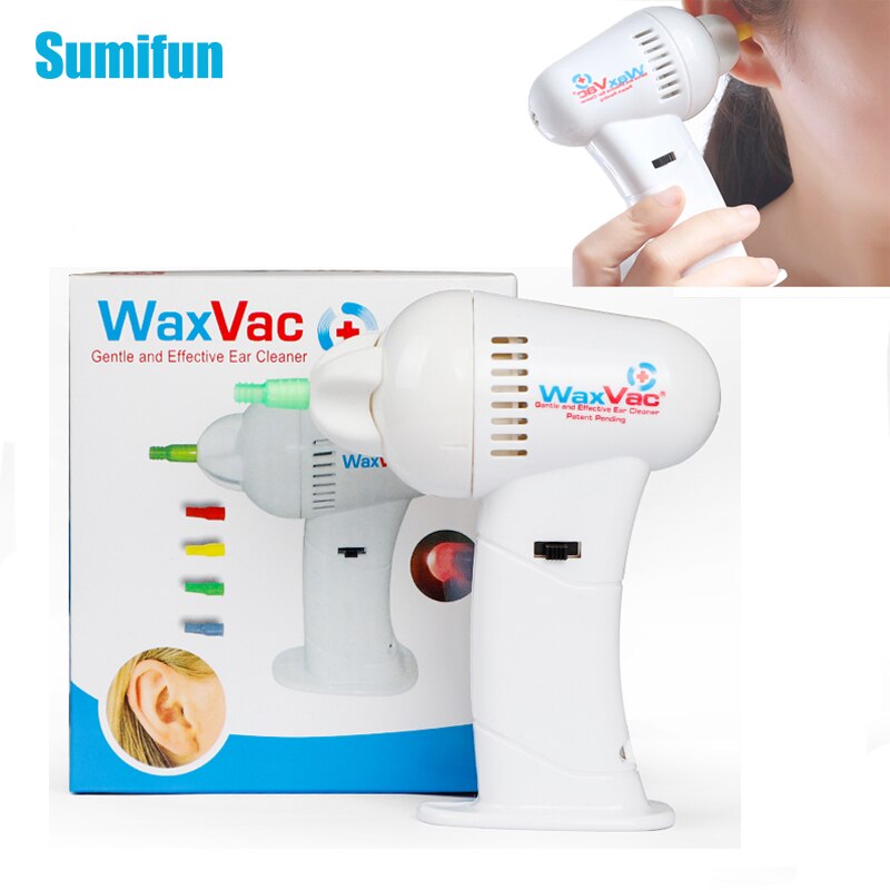 1pcs Electric Ear Cleaner Product Vacuum Ear Wax Earwax Removal Soft Safety Head Ear Care Tool Health Care For Adults Kids C2027