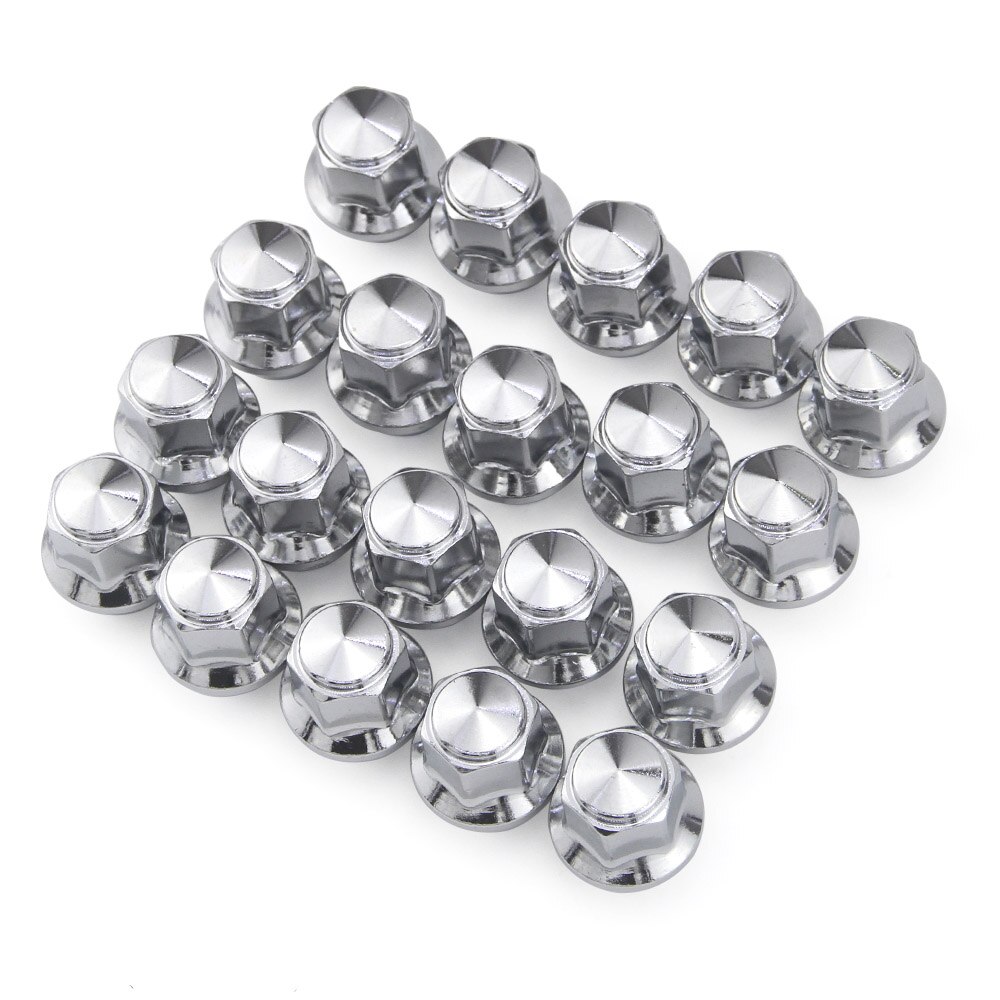 Voor Ford Auto Tire Wielmoeren M12x1.5 19Mm Oem Fabriek Stijl Stalen Band Bout Schroeven: 20 Pieces