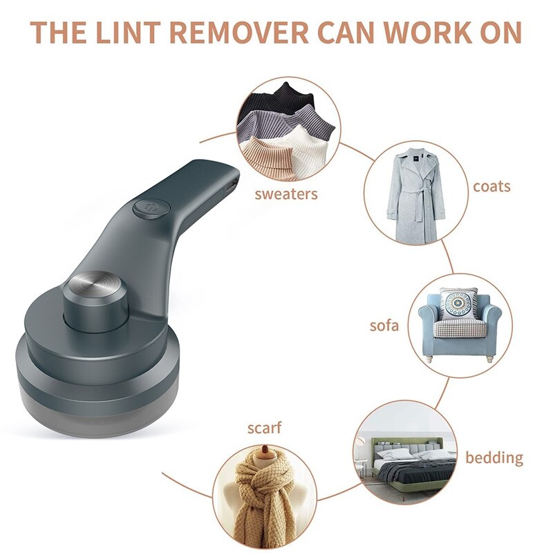 Electric Fabric Shaver and Lint Remover, USB Portable Sweater Pill