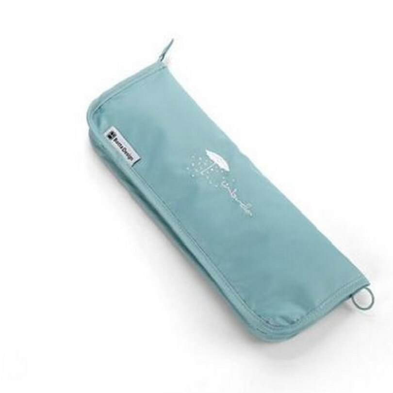 Funda impermeable para Exterior, bolsa de absorción de agua interna para paraguas, cubierta de paraguas, tapa de lluvia, bolsa de viaje al aire libre: Color azul