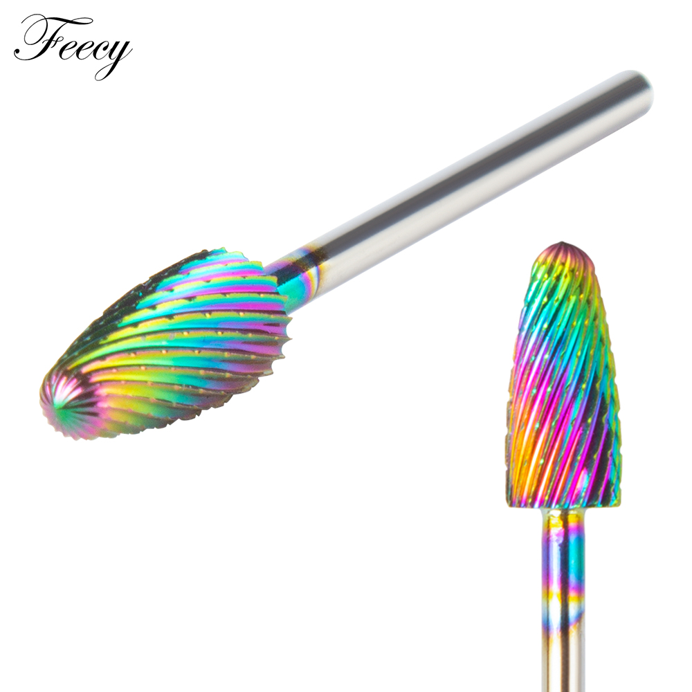 1PC Tungsten Carbide Nail Drill Bits for Manicure Milling Cutter for Removing Acrylic Gel Nail Polish Varnish Pedicure Nail File: Indigo