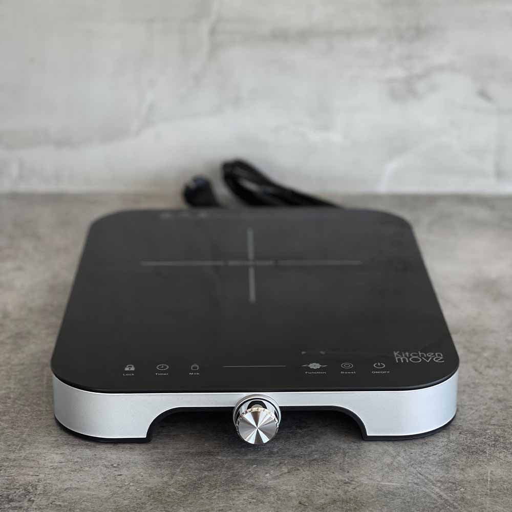 Hob induction 1 Fire RED ROCK Black 1800W