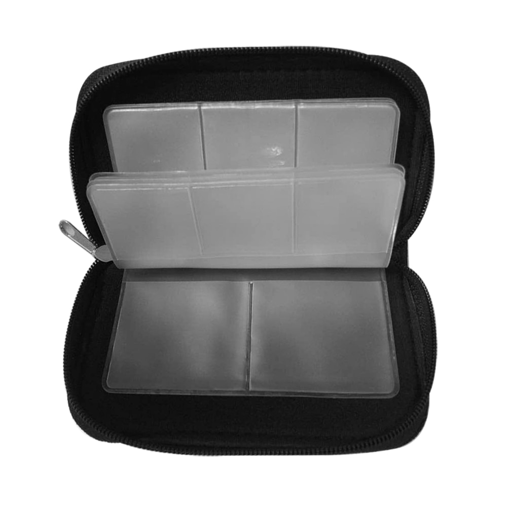 Bolso funda Cartera de almacenamiento de tarjeta de memoria multiusos, organizador para cámara con 22 ranuras SD, ,