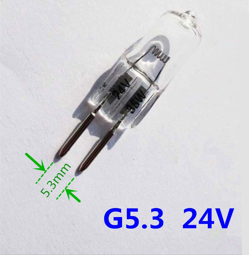 5 stk  g5.3 12v halogen pære 20w 50w 75w g5.3 24v halogen pære  g5.3 220v 50w halogen pære 12v g5.3 75w 220v g5.3 24v g5.3 36v 50w