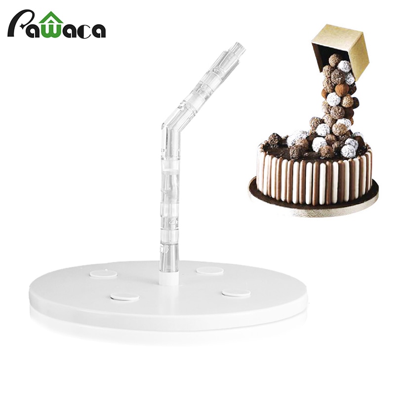 Cake Support Structure Frame Anti Gravity Cake Pouring Kit Hanging Decorative Cake Stand Birthday Wedding Party DIY Cake Tools