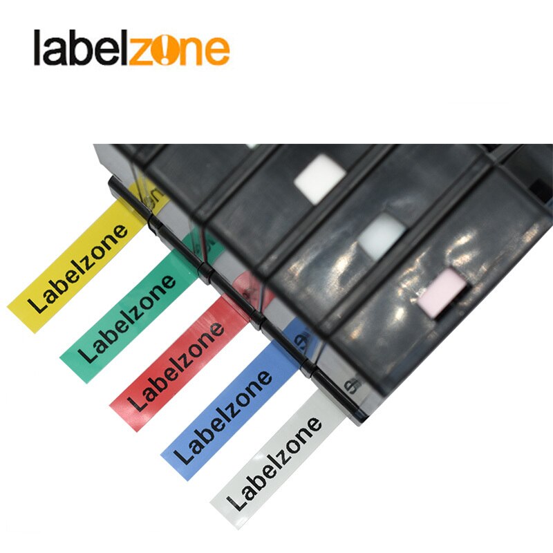 Labelzone 45803 compatibel Dymo D1 19mm label printers zwart op wit 3/4 ''W x 'L (19mm * 7 m) s0720830 voor dymo label makers