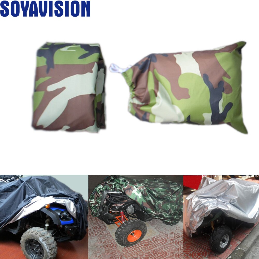 Outdoor Motorbike UV Protector Rain Dust Bike Universal Motorcycle ATV Cover For Motorbikes ATV Scooters