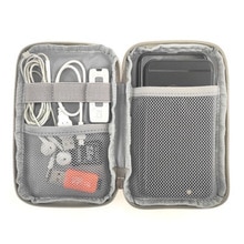 Mobile Phone Case Digital Gadget Device USB Cable Data Cable Organizer Travel Inserted Bag Storage Bag Travel Kit