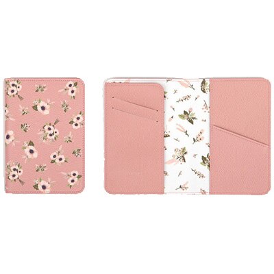 PU Leer Paspoort Cover Dieren Flamingo Travel Accessoires ID Bank Credit Card Zak Sets Houder Wallet Case: 5