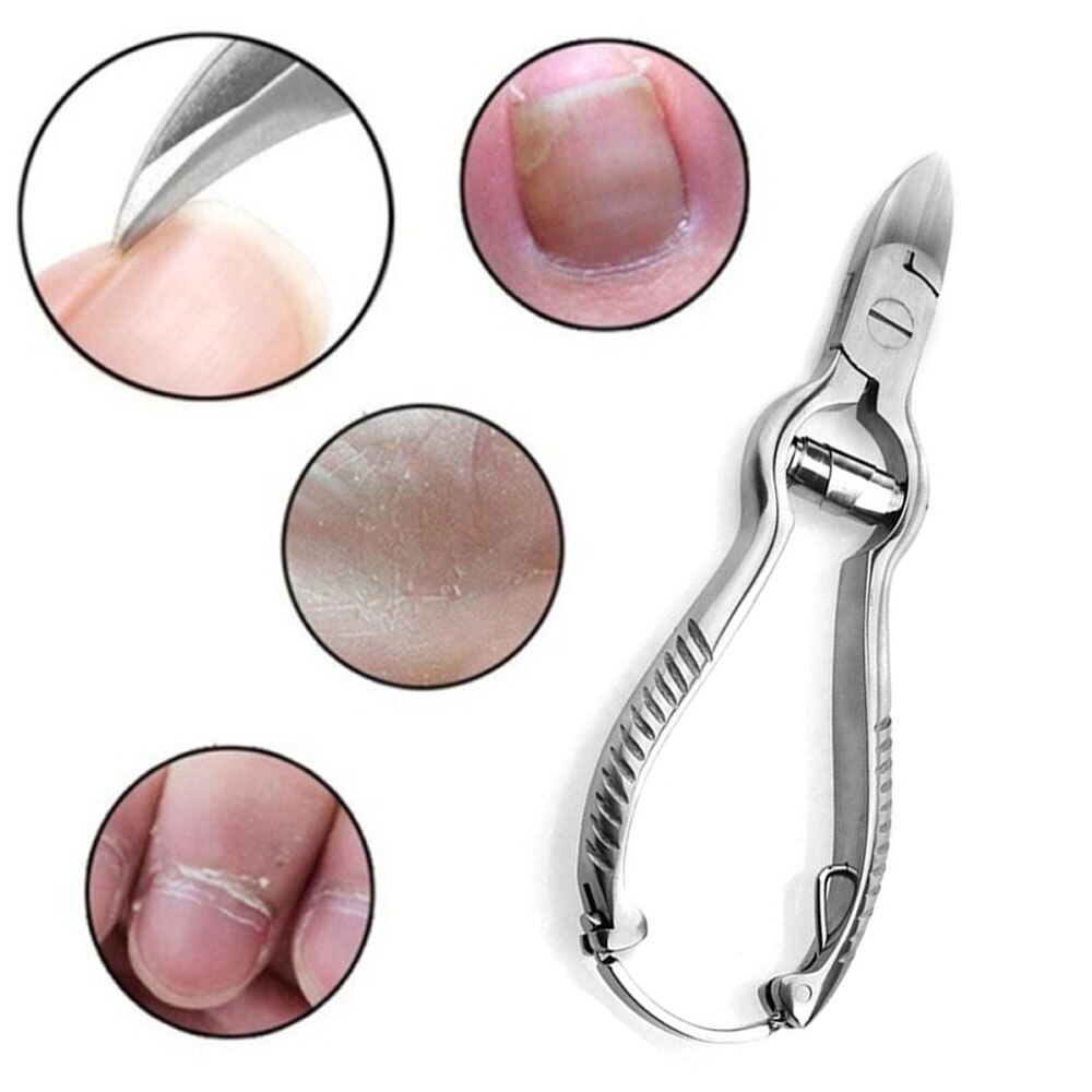 1 stykke død hud tang rustfrit stål død hud saks negleværktøj skønhedstang trimmer manicure værktøj pleje