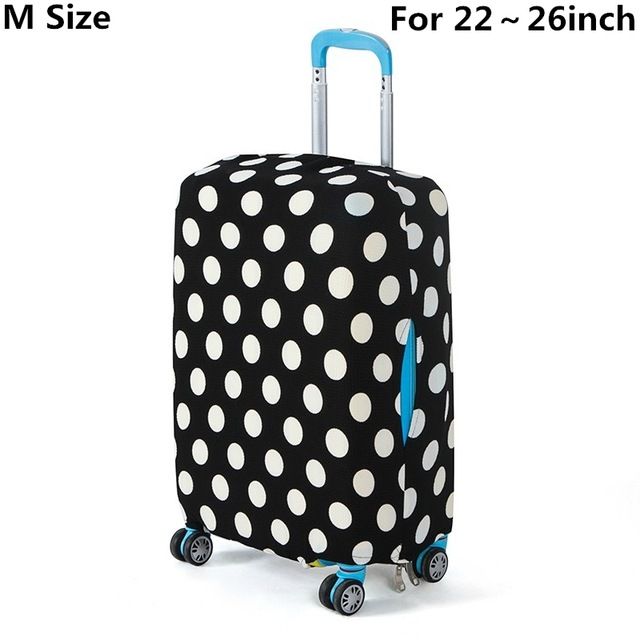 SAFEBET Brand Suitcase Protective Cover Elastic Luggage Protective Cover Sets Travel Accessories Apply To 18 To 30 Inch Cases: Dot M