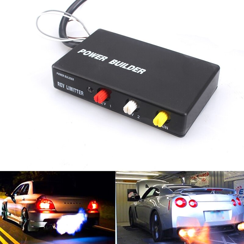 Car Ignition Rev Limiter Launch Control Fire Controlle Exhaust Flame Thrower Kit Chip Type B Drift Fire: Default Title