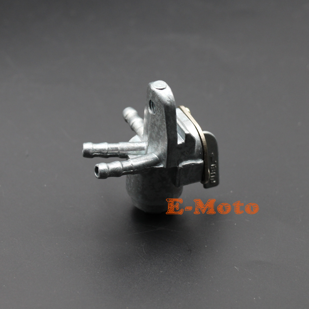 3-Port Gas Fuel Valve Switch Benzinekraan Tap Valve Switch Voor Motorfiets Crossmotor ATV E-Moto