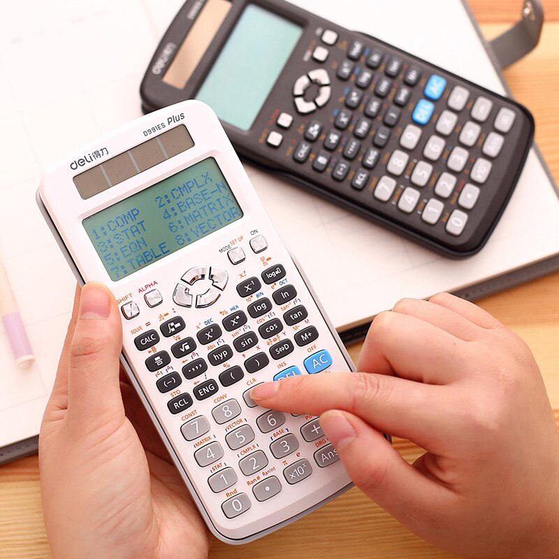 1pcs D991es Plus Scientific Function Calculation Calculus Test Solution Equation Multifunction Scientific Calculator