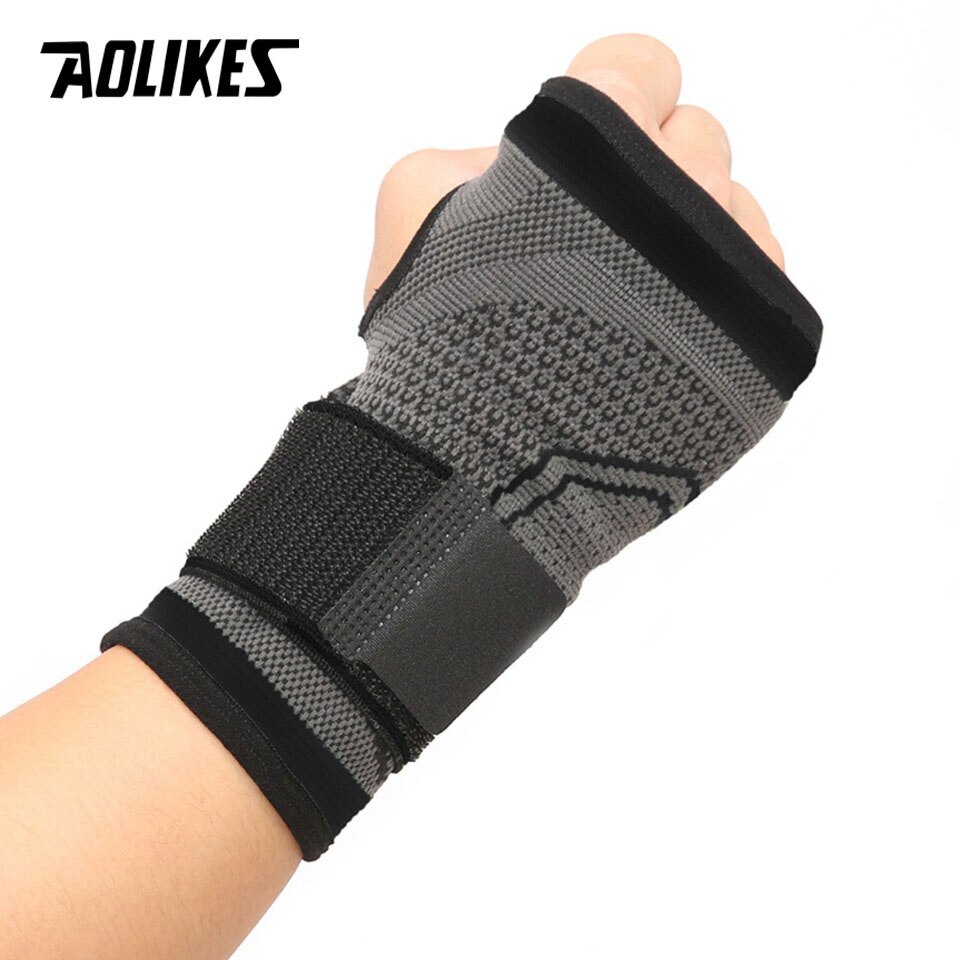 Aolikes 1 stück sport-schutzausrüstung box-handbandagen + gewichtheber-bandage handgelenkstütze