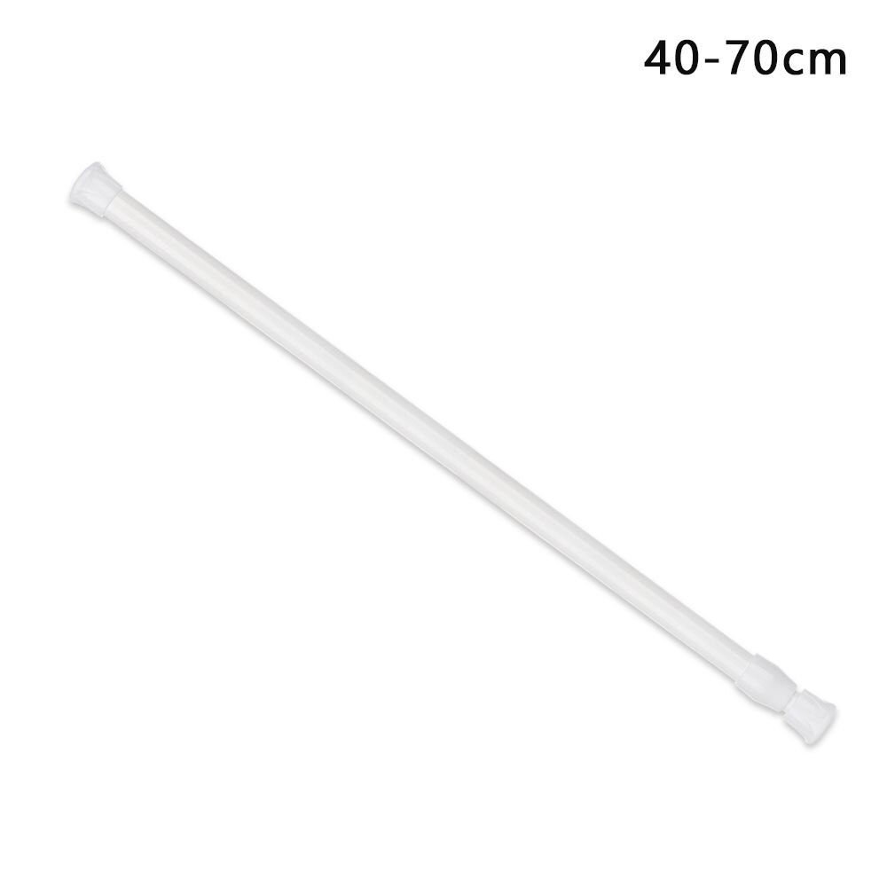 Multi Purpose Spring Loaded Extendable Adjustable Telescopic Net Voile Tension Loaded Hanger Curtain Rail Pole Net Rods: 40-70cm