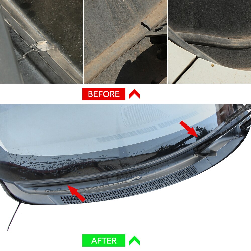 Afdichting Rubber Voor Auto Voorruit Panel Seal Strip Voor Subaru Forester Peugeot 3008 4008 Lada Xray Alfa Romeo stelvio