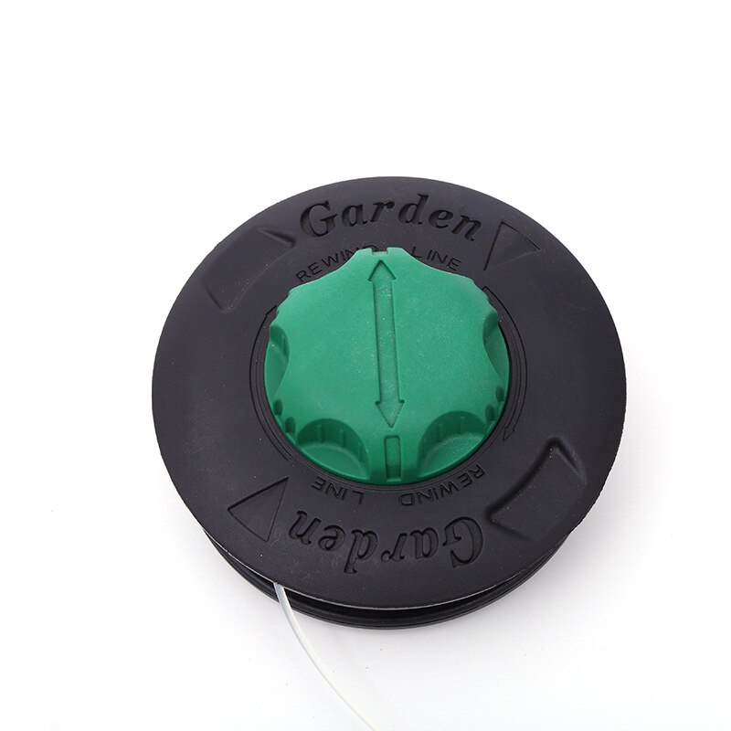 Universal Grass Trimmer 2 Lines Cutter Head Thread M10 Aluminum Nylon Brush Mower Bump Spool Line String Saw Grass Brush Mower