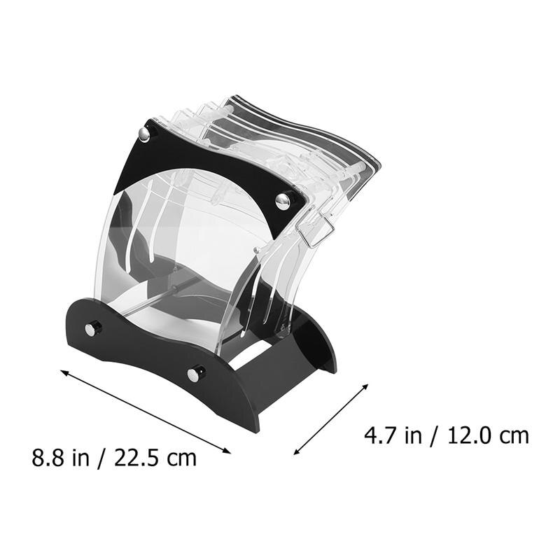 1pc Kitchen Knife Block Acrylic Knife Display Holder Knife Storage Rack Tool Kitchen Knives Accessories