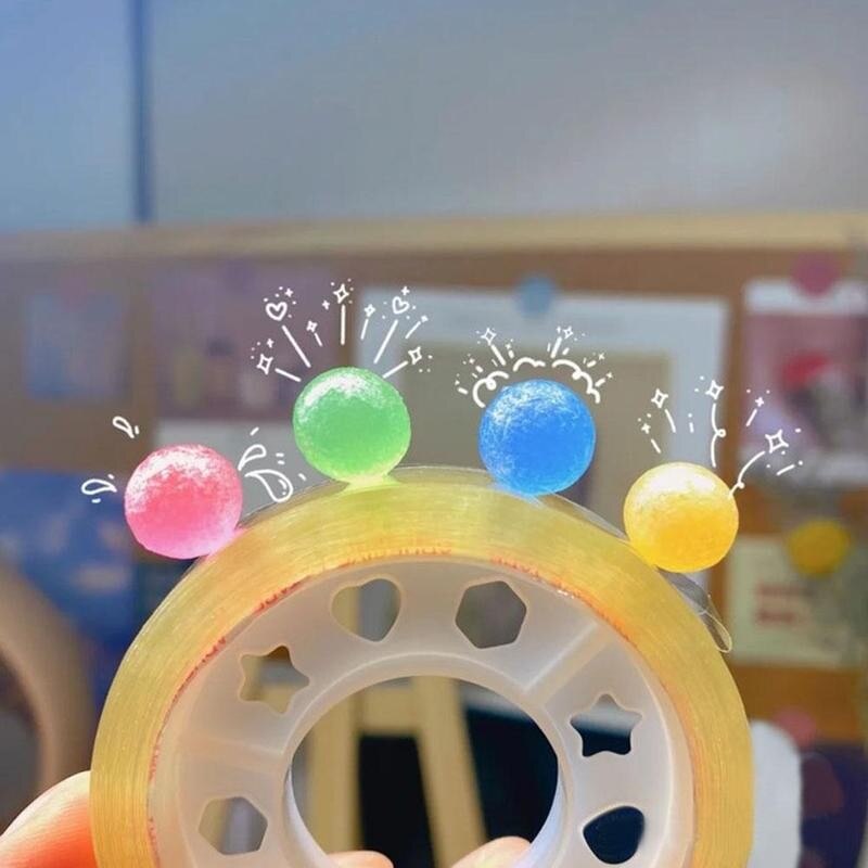 Decompressie Kleverige Bal Tape Anti Stress Trekken Plakband Snoep Kleur Fidget Speelgoed Volwassen Kid Ontspannen Autisme Angst