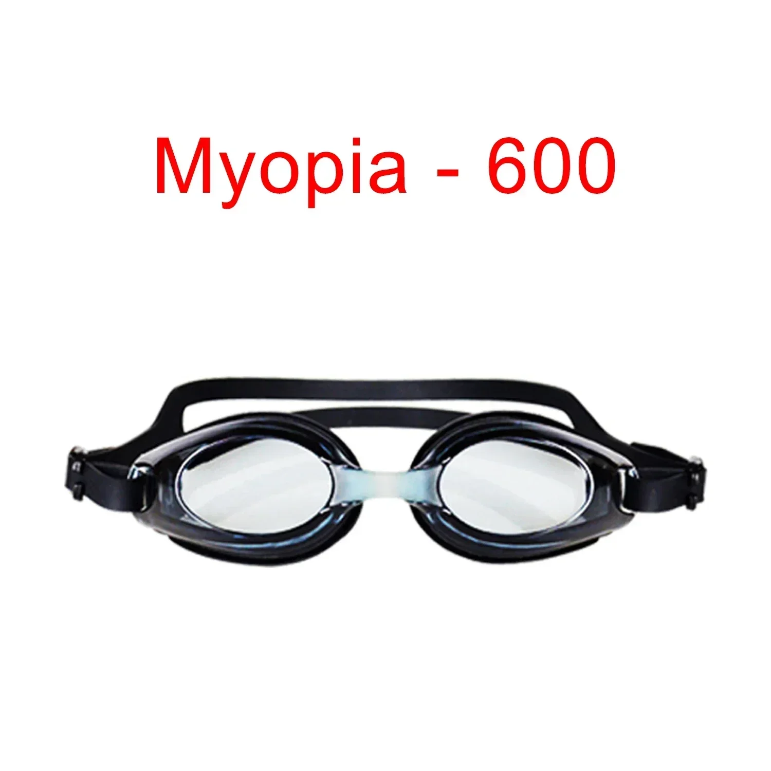 Myopie Schwimmen Brille für freundlicher Ich bin ändern Von 4-14 (Ungefähre) Anti-Nebel Schwimmen Gläser Jungen Mädchen Brillen: Schwarz -600
