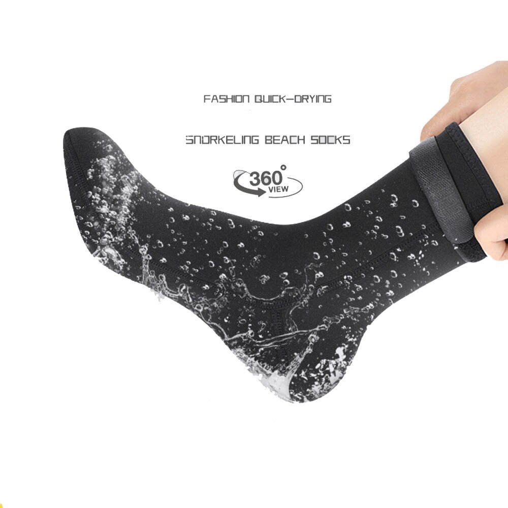Calzini in neoprene 3MM per nuoto calzini sup da immersione calzini con suola in gomma calzini da nuoto antiscivolo calzini da Surf calzini impermeabili