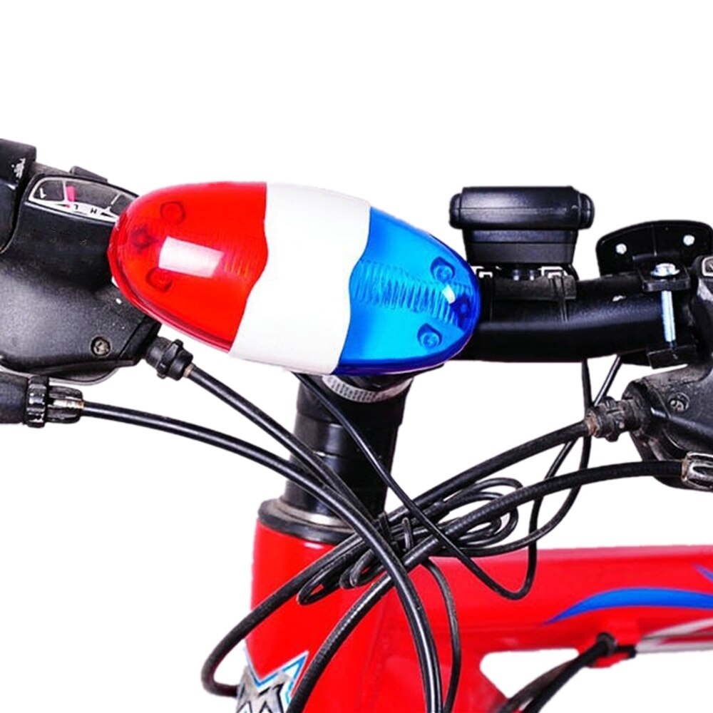 Fahrrad 6 Blinkende LED 4 Klang Polizei Sirene Trompete Horn Glocke Fahrrad Hinten Licht für Wasserdicht Rücklicht MTB Rennrad zubehör