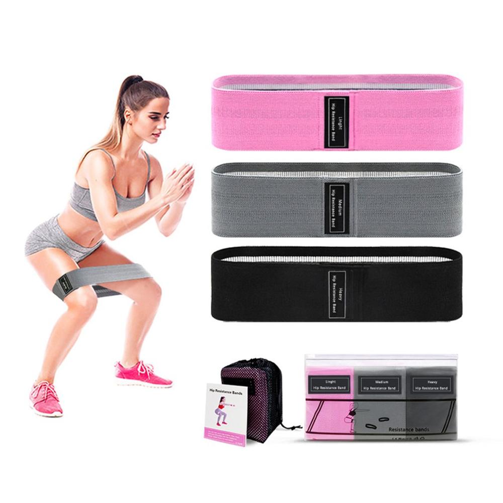 Weerstand Bands 3 Stuk Set Fitness Rubber Band Expander Elastiekjes Voor Fitness Oefening Band Thuis Workout Fitness Apparatuur