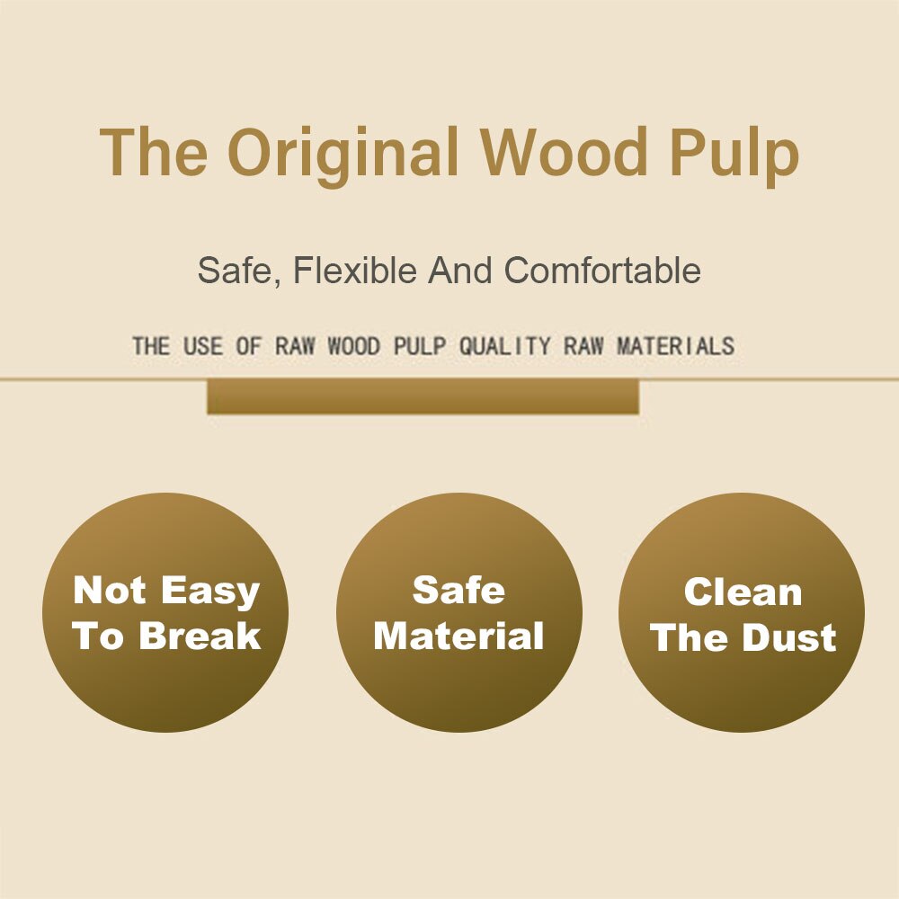 Large Capacity 10 Rolls Toilet Parper Domestic Use 4-Layer The Original Wood Pulp Paper Towel