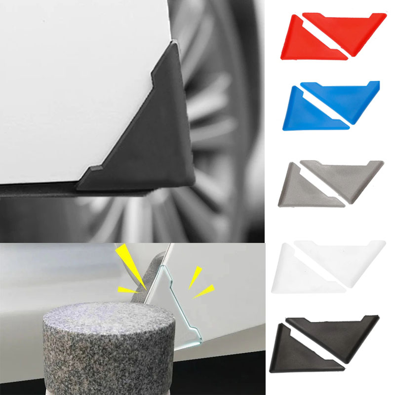 Autodeur Hoekbeschermer Universele Rand Hoek Anti-collision Covers Transparante Siliconen Protectors Anti-Kras Bescherming